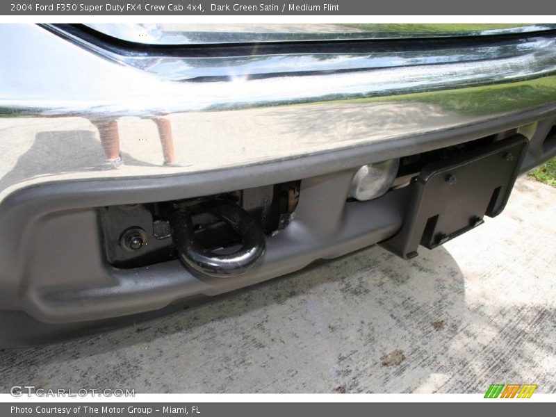Dark Green Satin / Medium Flint 2004 Ford F350 Super Duty FX4 Crew Cab 4x4