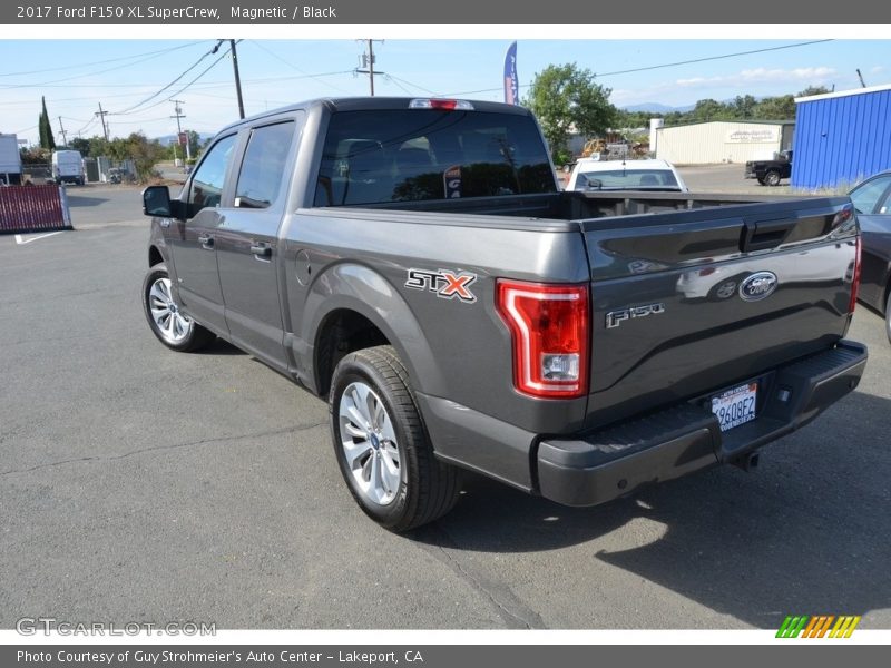 Magnetic / Black 2017 Ford F150 XL SuperCrew