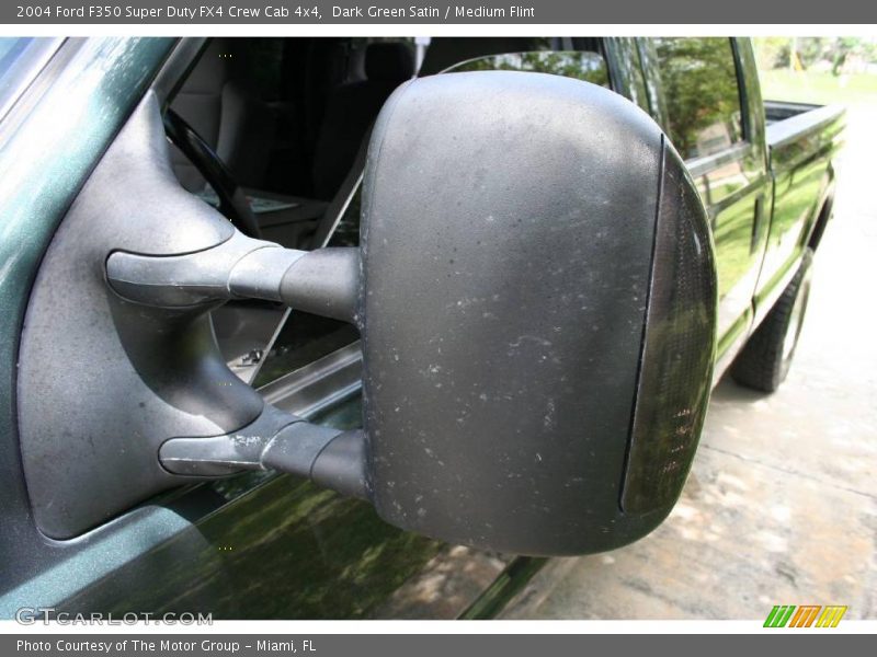 Dark Green Satin / Medium Flint 2004 Ford F350 Super Duty FX4 Crew Cab 4x4