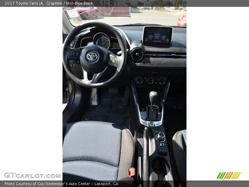 Graphite / Mid-Blue Black 2017 Toyota Yaris iA