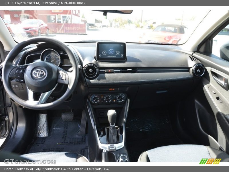 Graphite / Mid-Blue Black 2017 Toyota Yaris iA