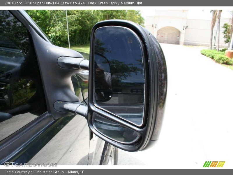Dark Green Satin / Medium Flint 2004 Ford F350 Super Duty FX4 Crew Cab 4x4