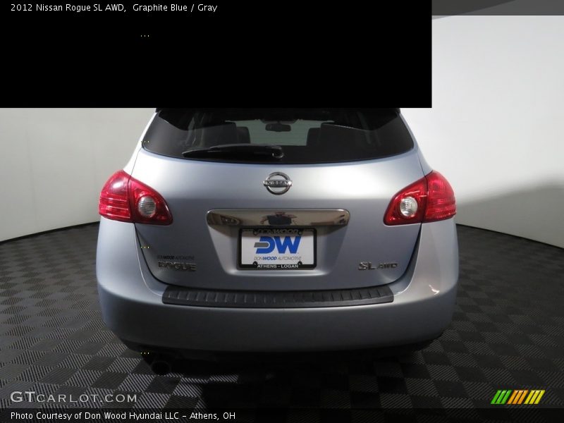 Graphite Blue / Gray 2012 Nissan Rogue SL AWD
