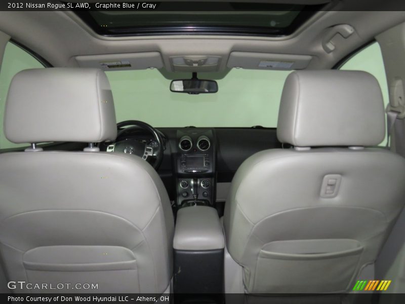 Graphite Blue / Gray 2012 Nissan Rogue SL AWD