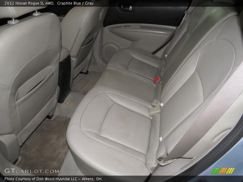 Graphite Blue / Gray 2012 Nissan Rogue SL AWD