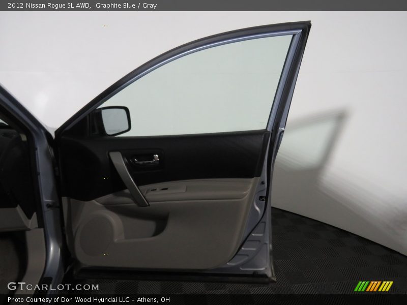Graphite Blue / Gray 2012 Nissan Rogue SL AWD