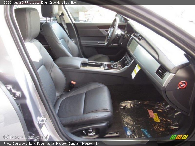 Front Seat of 2020 XF Prestige