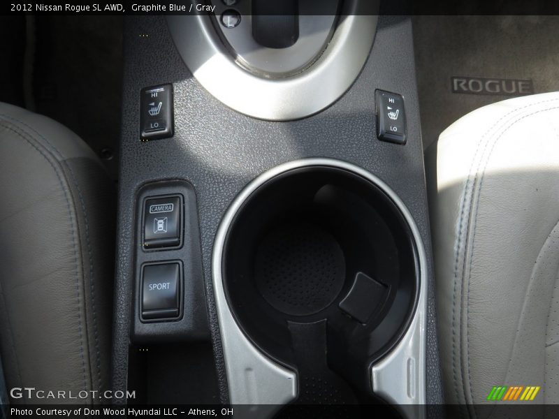 Graphite Blue / Gray 2012 Nissan Rogue SL AWD