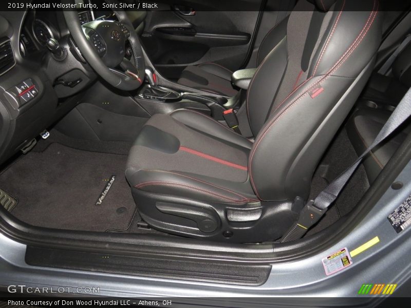 Front Seat of 2019 Veloster Turbo