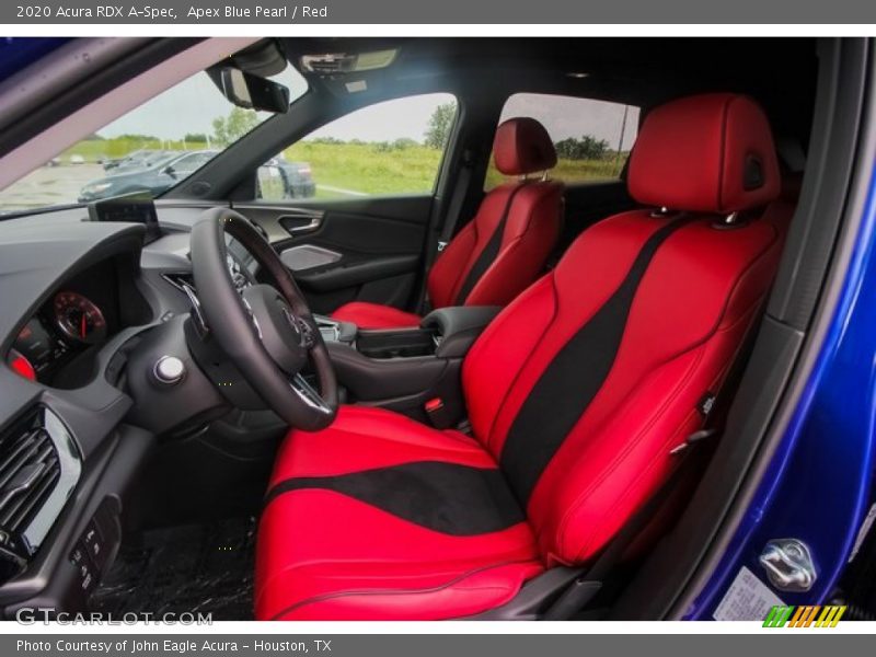 Front Seat of 2020 RDX A-Spec