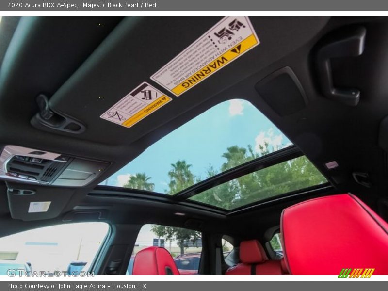 Sunroof of 2020 RDX A-Spec