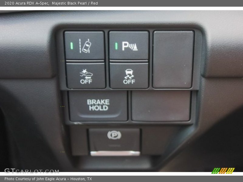 Controls of 2020 RDX A-Spec