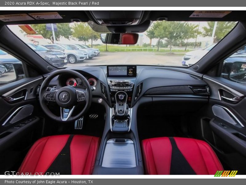 Majestic Black Pearl / Red 2020 Acura RDX A-Spec