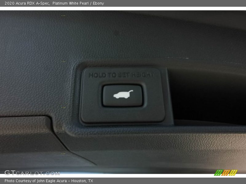 Platinum White Pearl / Ebony 2020 Acura RDX A-Spec
