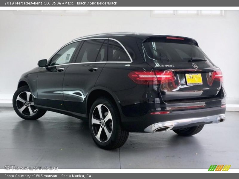 Black / Silk Beige/Black 2019 Mercedes-Benz GLC 350e 4Matic