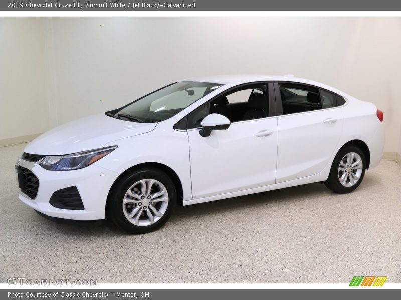 Summit White / Jet Black/­Galvanized 2019 Chevrolet Cruze LT