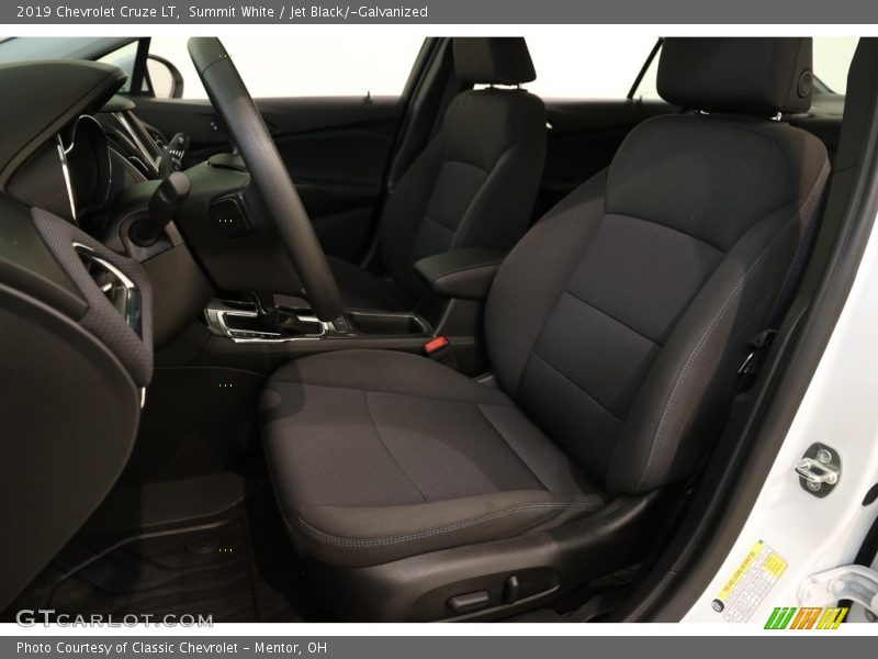 Summit White / Jet Black/­Galvanized 2019 Chevrolet Cruze LT
