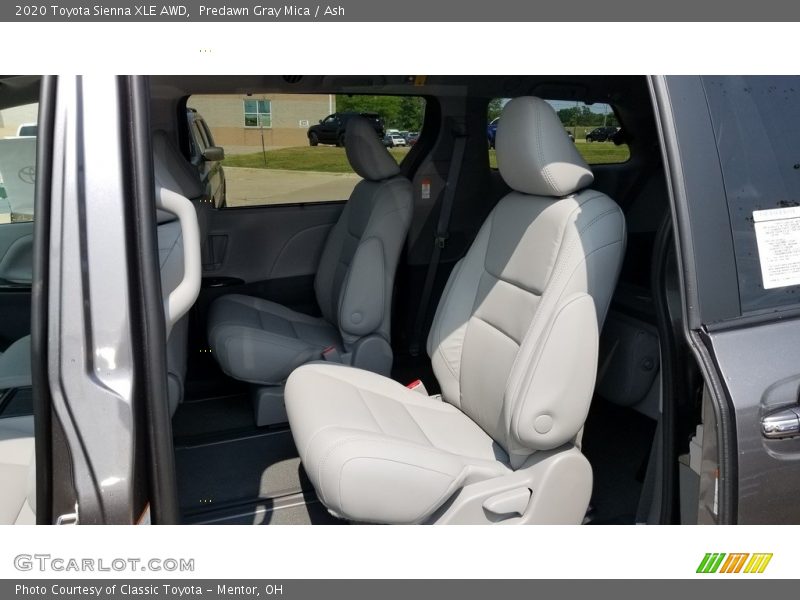 Predawn Gray Mica / Ash 2020 Toyota Sienna XLE AWD