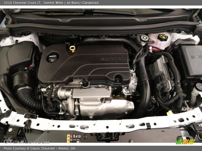 Summit White / Jet Black/­Galvanized 2019 Chevrolet Cruze LT