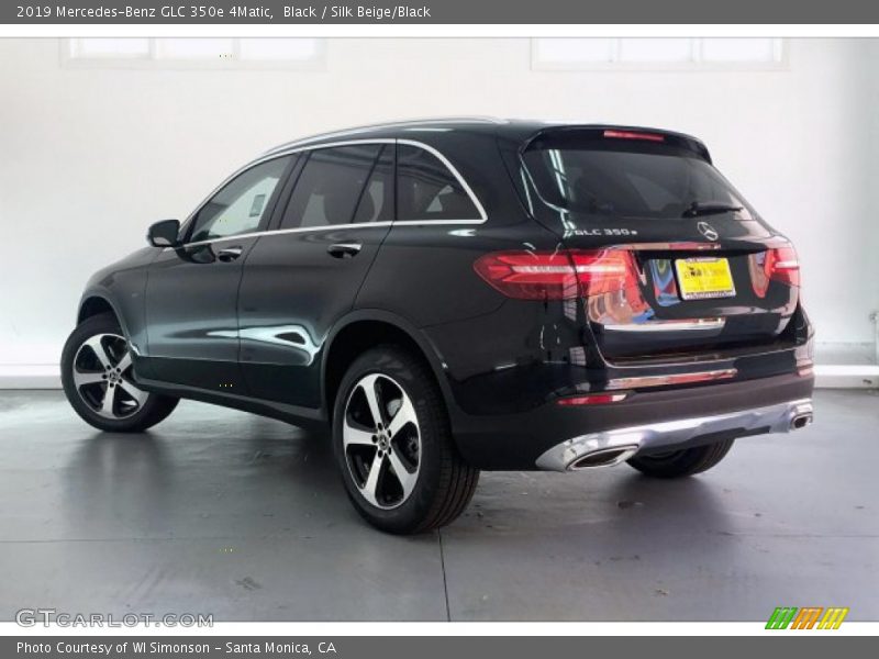 Black / Silk Beige/Black 2019 Mercedes-Benz GLC 350e 4Matic