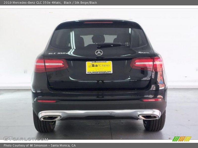 Black / Silk Beige/Black 2019 Mercedes-Benz GLC 350e 4Matic