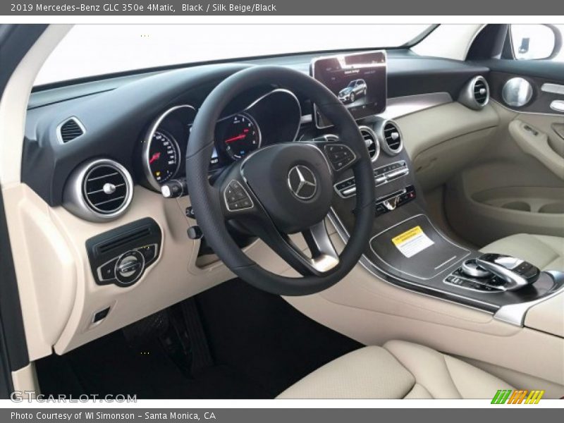 Black / Silk Beige/Black 2019 Mercedes-Benz GLC 350e 4Matic