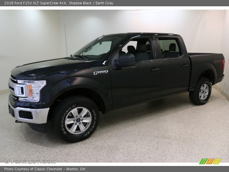 Shadow Black / Earth Gray 2018 Ford F150 XLT SuperCrew 4x4