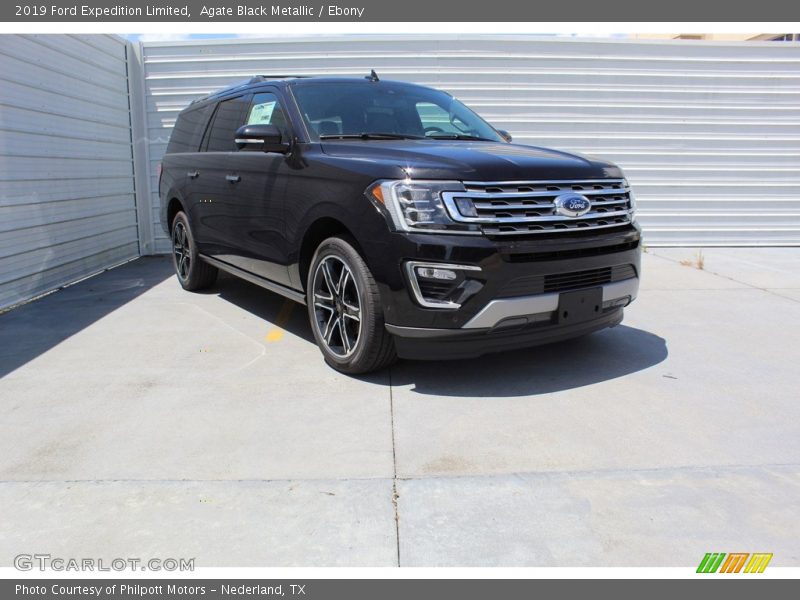 Agate Black Metallic / Ebony 2019 Ford Expedition Limited