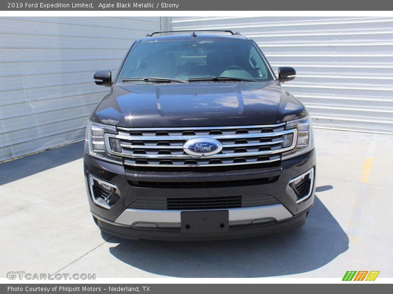 Agate Black Metallic / Ebony 2019 Ford Expedition Limited