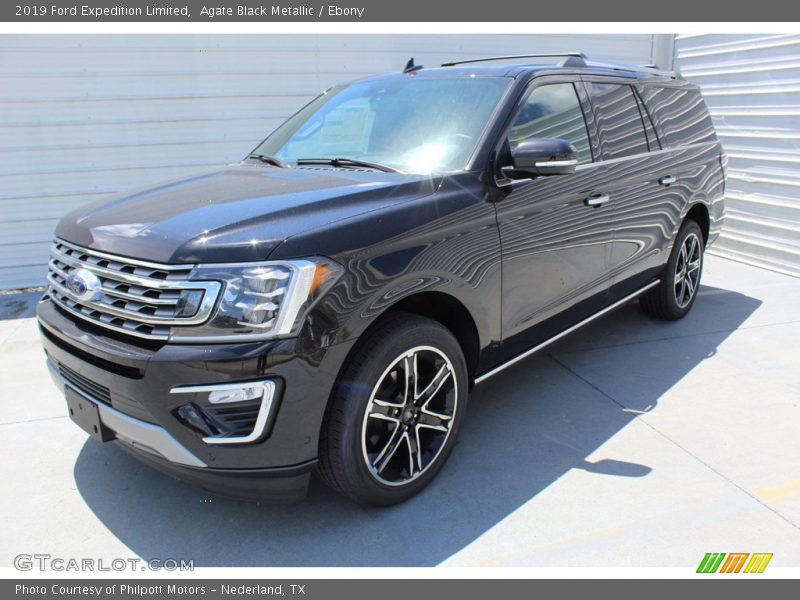 Agate Black Metallic / Ebony 2019 Ford Expedition Limited