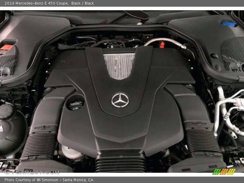 Black / Black 2019 Mercedes-Benz E 450 Coupe