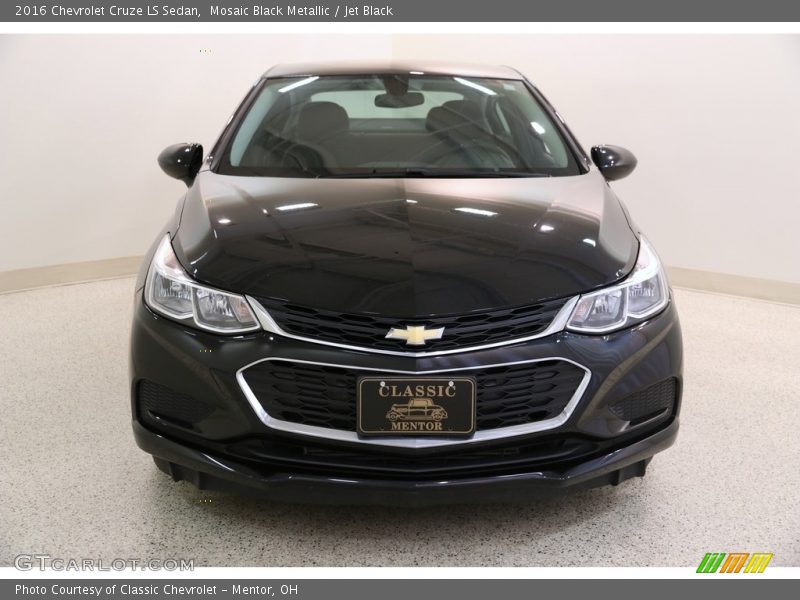 Mosaic Black Metallic / Jet Black 2016 Chevrolet Cruze LS Sedan