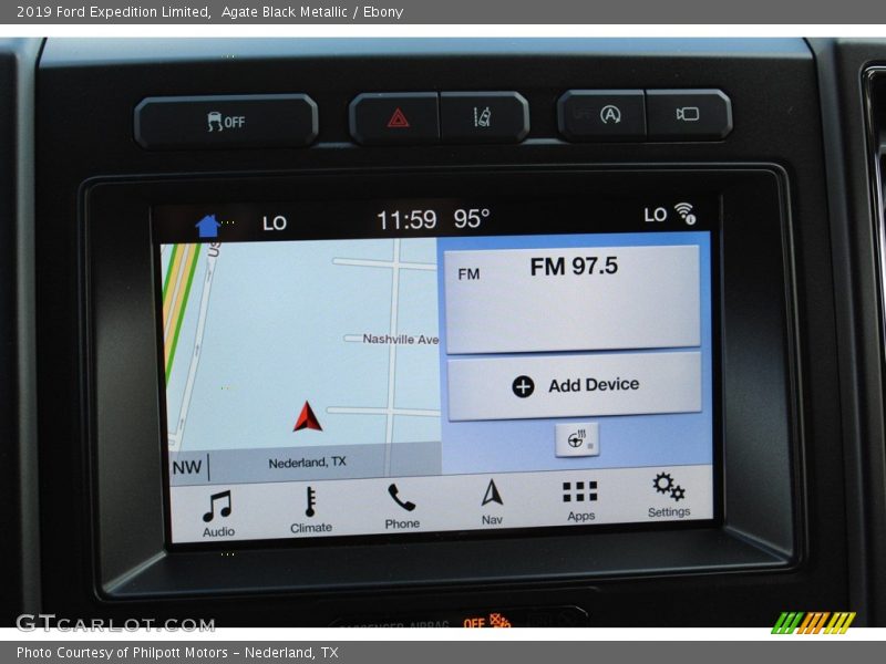 Agate Black Metallic / Ebony 2019 Ford Expedition Limited