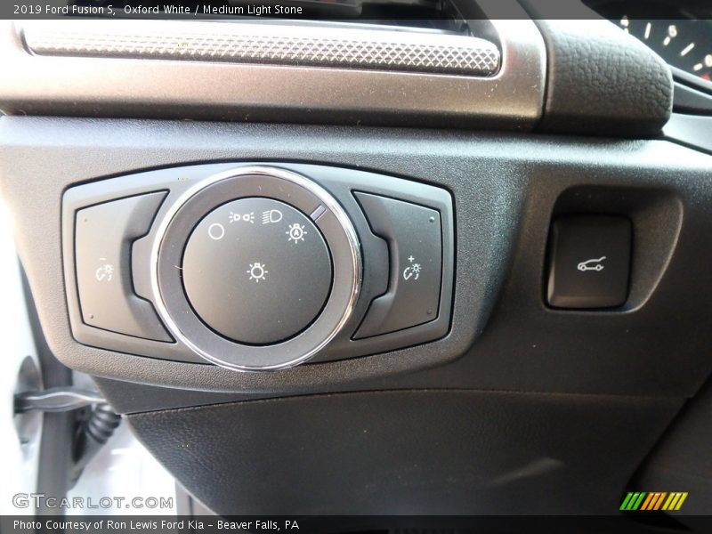 Controls of 2019 Fusion S