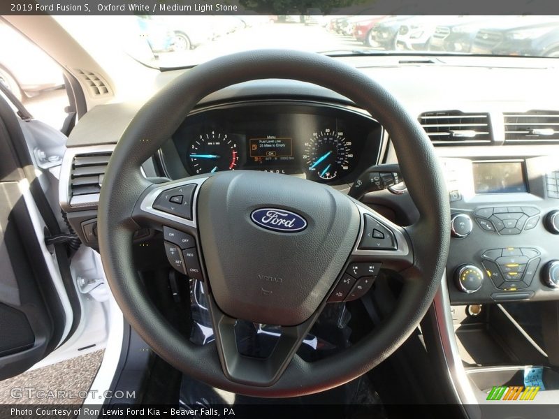  2019 Fusion S Steering Wheel