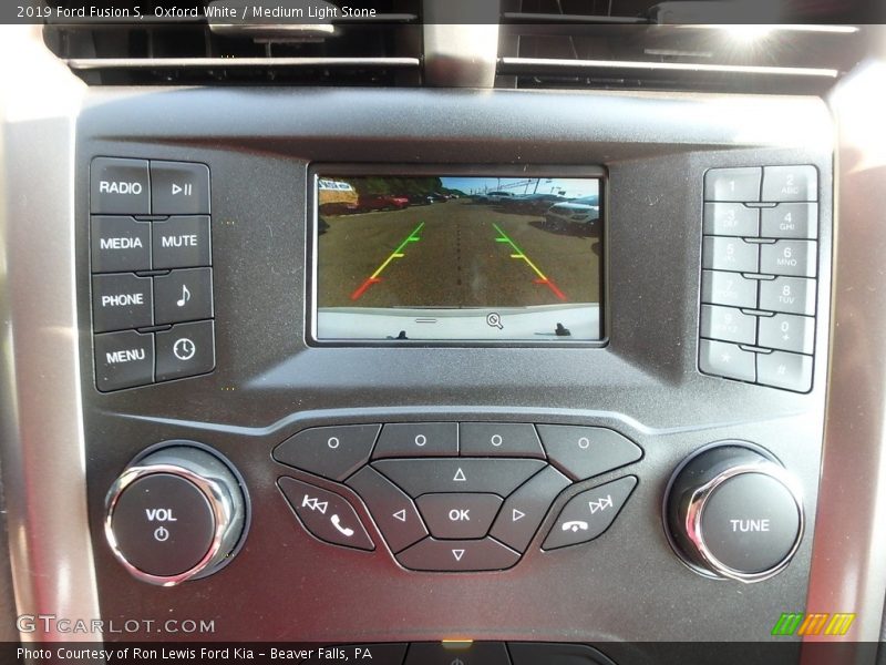 Controls of 2019 Fusion S