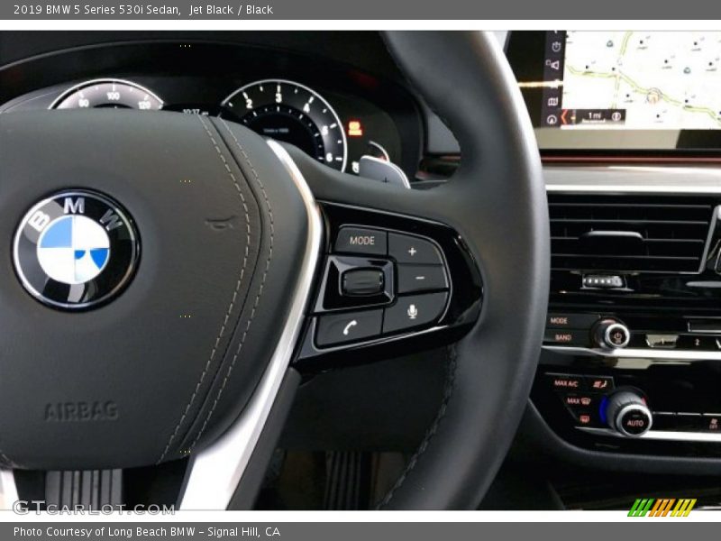 Jet Black / Black 2019 BMW 5 Series 530i Sedan