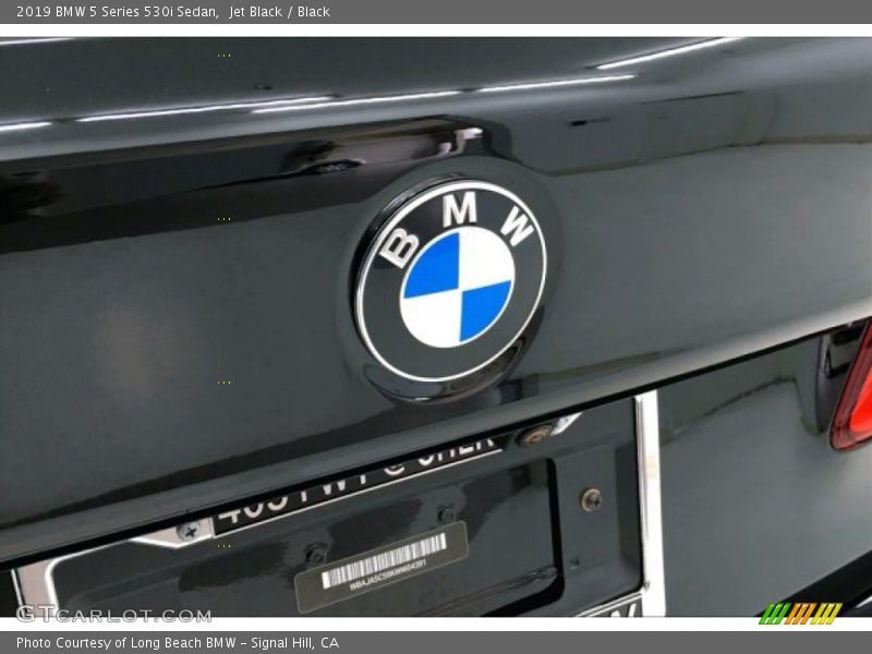Jet Black / Black 2019 BMW 5 Series 530i Sedan