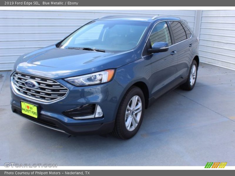 Blue Metallic / Ebony 2019 Ford Edge SEL