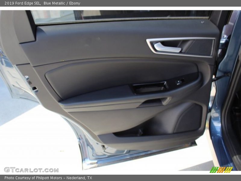 Blue Metallic / Ebony 2019 Ford Edge SEL