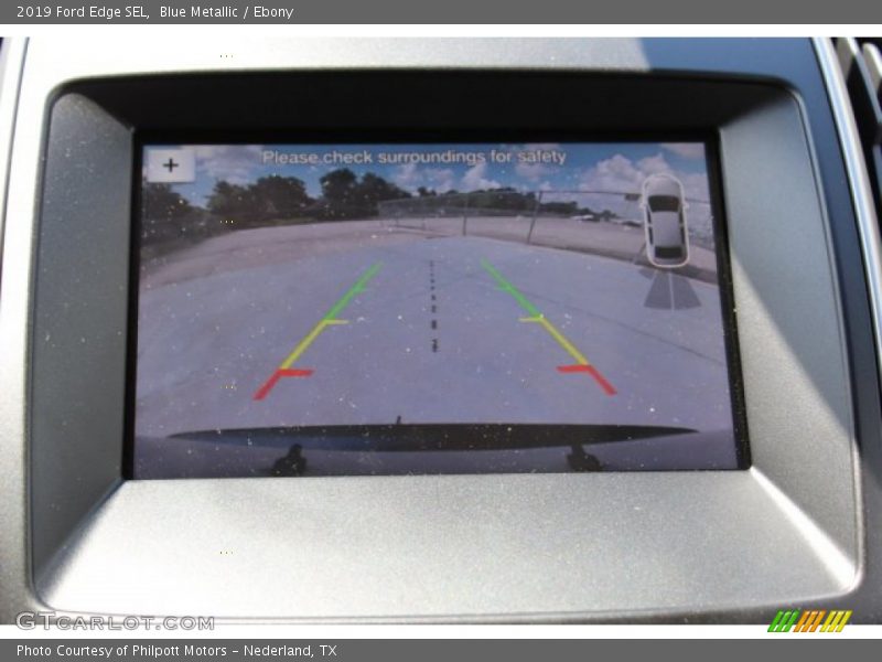 Blue Metallic / Ebony 2019 Ford Edge SEL
