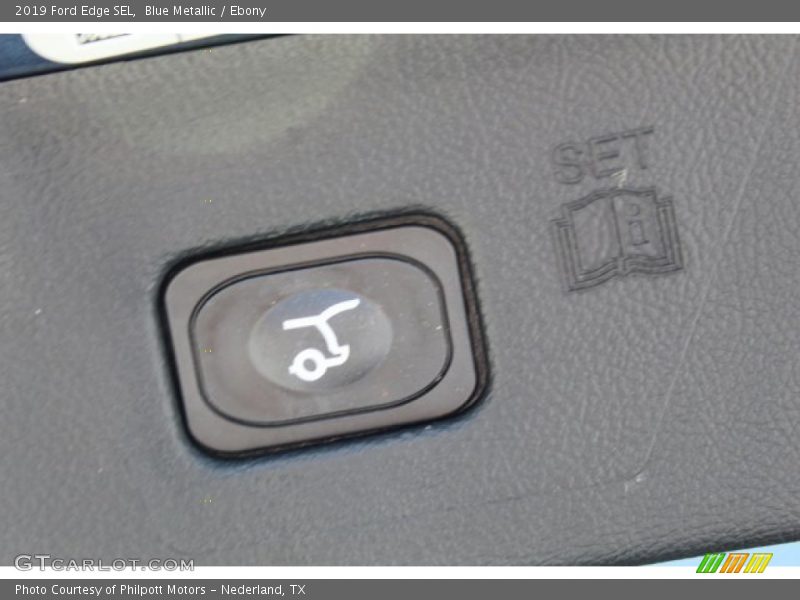 Blue Metallic / Ebony 2019 Ford Edge SEL