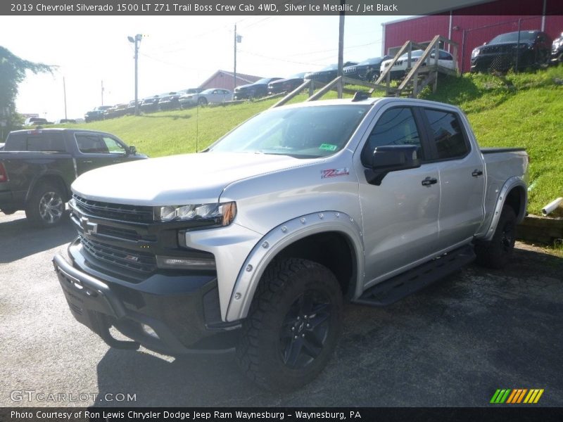 Silver Ice Metallic / Jet Black 2019 Chevrolet Silverado 1500 LT Z71 Trail Boss Crew Cab 4WD