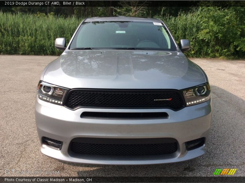 Billet / Black 2019 Dodge Durango GT AWD