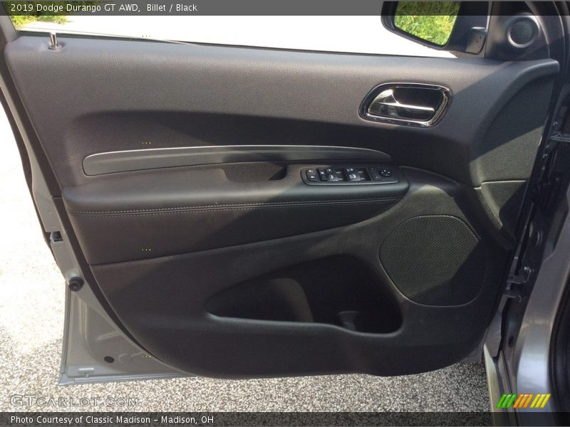 Billet / Black 2019 Dodge Durango GT AWD