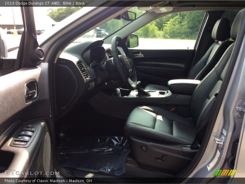 Billet / Black 2019 Dodge Durango GT AWD