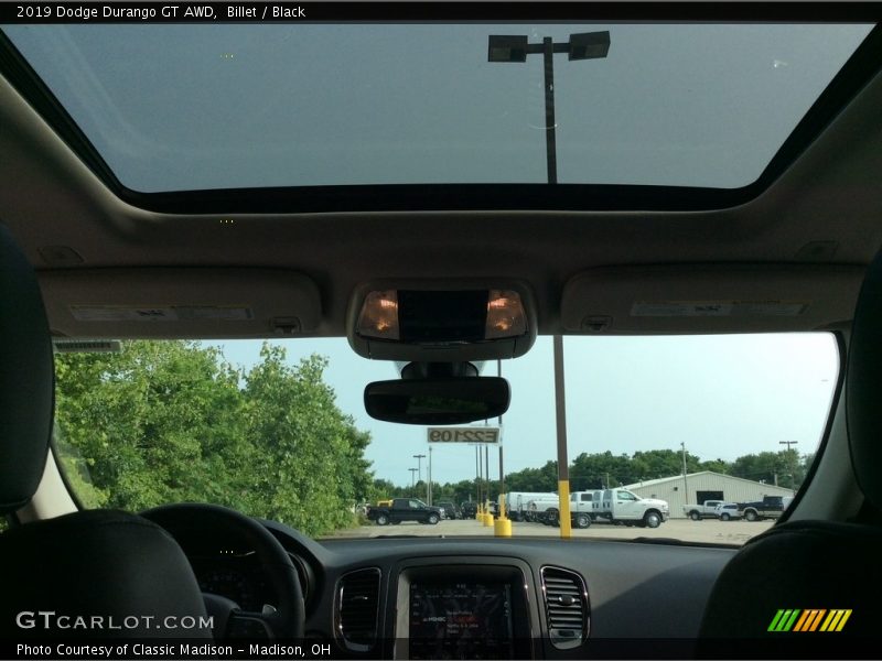 Billet / Black 2019 Dodge Durango GT AWD