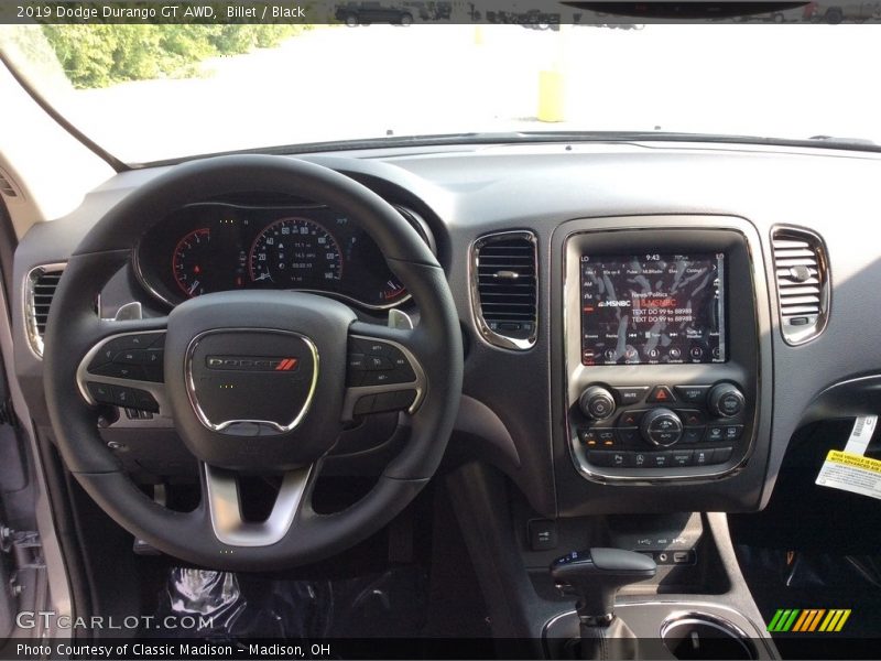 Billet / Black 2019 Dodge Durango GT AWD