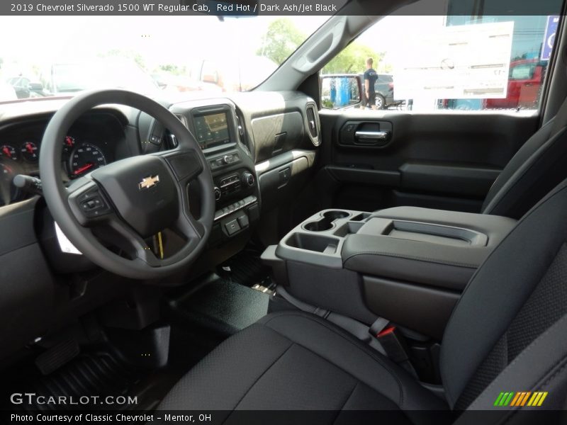  2019 Silverado 1500 WT Regular Cab Dark Ash/Jet Black Interior