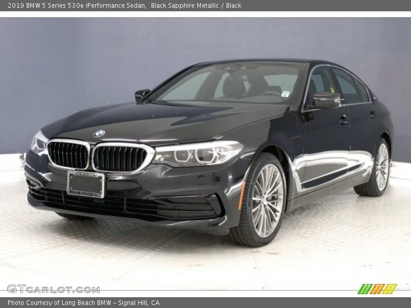 Black Sapphire Metallic / Black 2019 BMW 5 Series 530e iPerformance Sedan